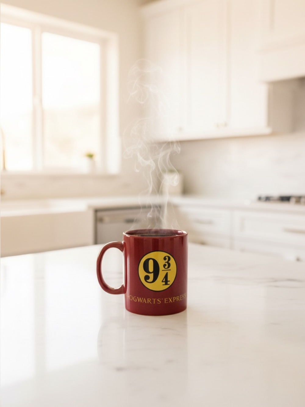 🆕 Harry Potter 9 3/4 Hogwarts Express Red Mug